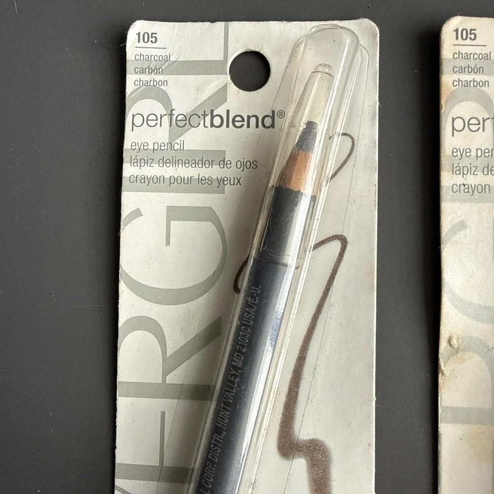 Lot x 3 Covergirl Perfect Blend Eye Pencils 105 Charcoal